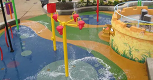 splashpad water play