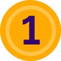 number 1 icon