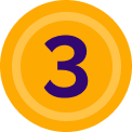 number 3 icon