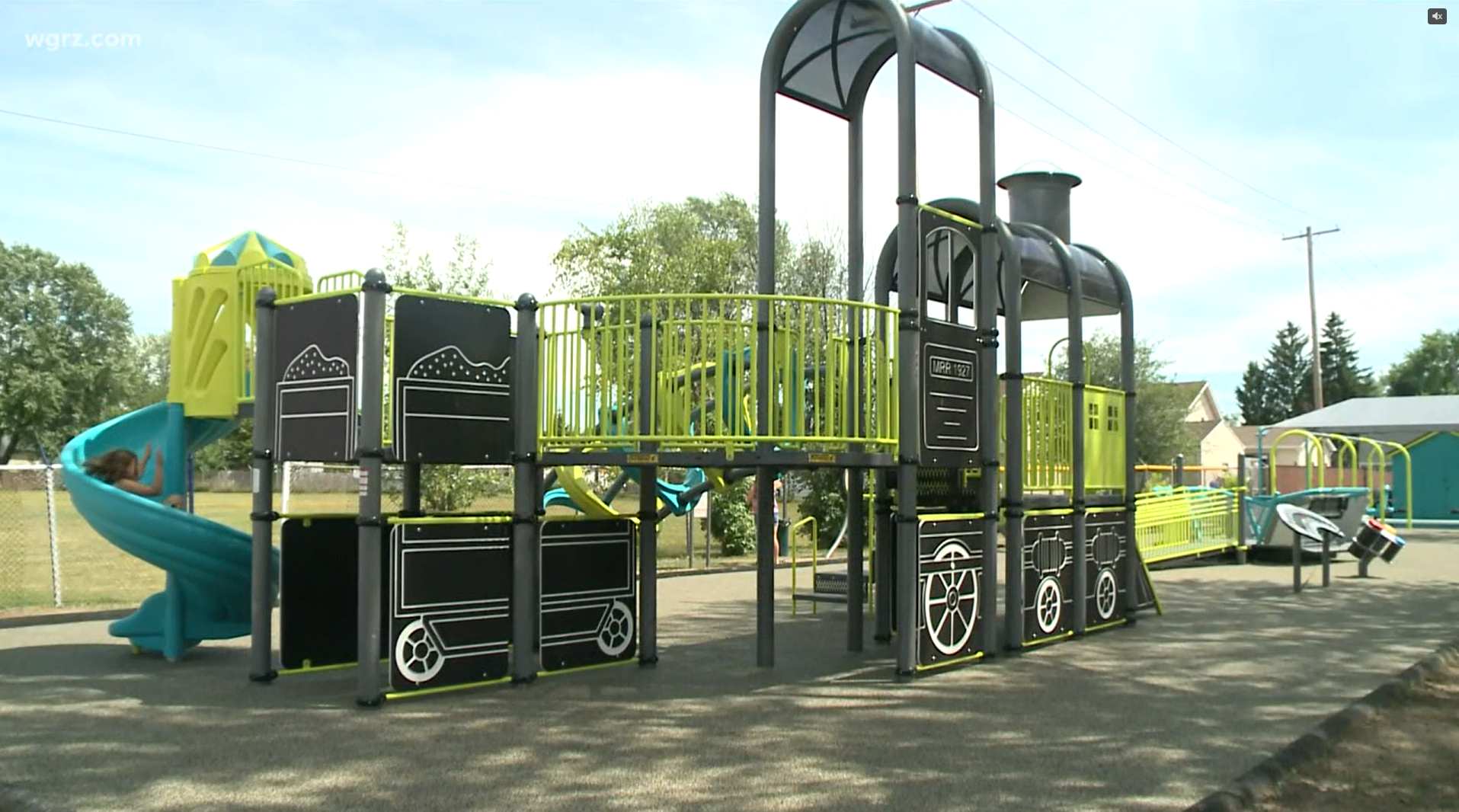 all inclusive playground opens in village of Depew